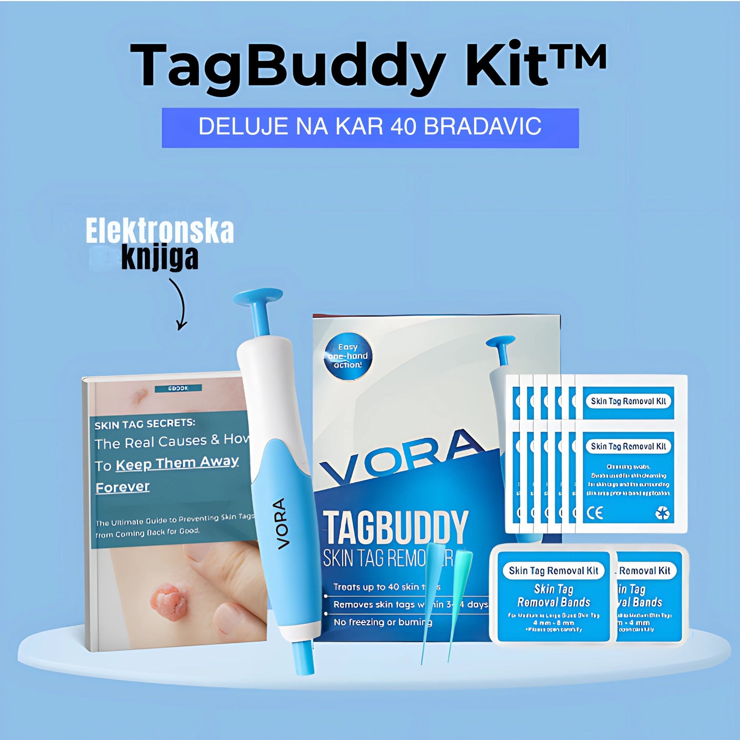 Set TagBuddy – Konec bradavicam